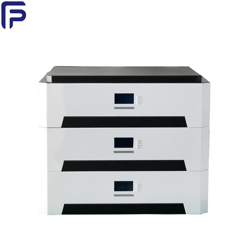 51.2V 5120Wh Lifepo4 Stacked Battery 100AH FP5A 6000 Cycles For Home Energy Storage