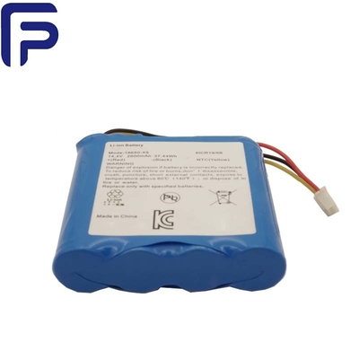 7.4V 5000mAh18650 कैमरा के लिए लिथियम आयन बैटरी पैक केसी प्रमाण पत्र